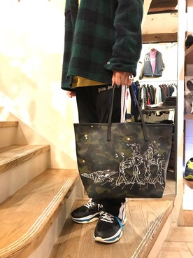 「GENTIL BANDIT（ジャンティバンティ）のアイテム」を使った、S.Mさん（メンズ・175cm）の冬コーディネート