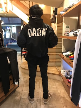 「CHRISTIAN DADA（クリスチャンダダ）のアイテム（MA-1）」を使った、S.Mさん（メンズ・175cm）の冬コーディネート