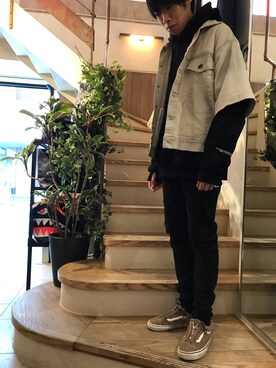 「CHRISTIAN DADA（クリスチャンダダ）のアイテム」を使った、S.Mさん（メンズ・175cm）の冬コーディネート
