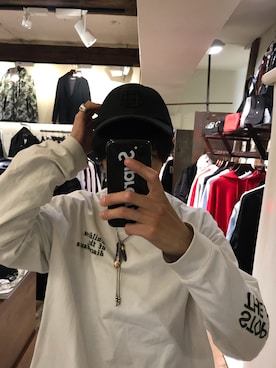 「surt（サート）のアイテム（帽子）」を使った、S.Mさん（メンズ・175cm）の春コーディネート