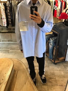 「cathy jane（キャシージェーン）のアイテム」を使った、S.Mさん（メンズ・175cm）の春コーディネート