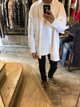 「cathy jane（キャシージェーン）のアイテム」を使った、S.Mさん（メンズ・175cm）の春コーディネート