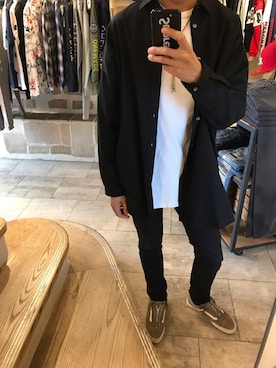 「cathy jane（キャシージェーン）のアイテム」を使った、S.Mさん（メンズ・175cm）の春コーディネート