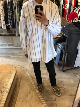 「cathy jane（キャシージェーン）のアイテム」を使った、S.Mさん（メンズ・175cm）の春コーディネート