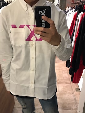 「GOD SELECTION XXX（ゴッドセレクショントリプルエックス）のアイテム」を使った、S.Mさん（メンズ・175cm）の春コーディネート