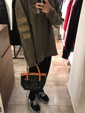 「GENTIL BANDIT（ジャンティバンティ）のアイテム」を使った、S.Mさん（メンズ・175cm）の春コーディネート