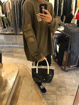 「GENTIL BANDIT（ジャンティバンティ）のアイテム」を使った、S.Mさん（メンズ・175cm）の春コーディネート