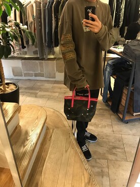 「GENTIL BANDIT（ジャンティバンティ）のアイテム」を使った、S.Mさん（メンズ・175cm）の春コーディネート