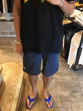「YANUK（ヤヌーク）のアイテム」を使った、S.Mさん（メンズ・175cm）の夏コーディネート