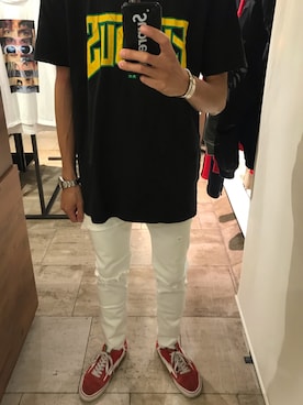 「surt（サート）のアイテム」を使った、S.Mさん（メンズ・175cm）の夏コーディネート
