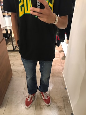 「surt（サート）のアイテム（パンツ）」を使った、S.Mさん（メンズ・175cm）の夏コーディネート