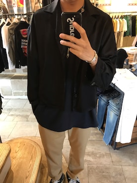 「CHRISTIAN DADA（クリスチャンダダ）のアイテム」を使った、S.Mさん（メンズ・175cm）の夏コーディネート