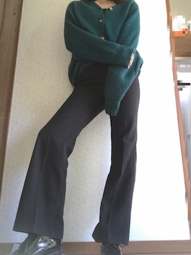 「Grail（グレイル）のアイテム」を使った、MISAKIさん（レディース・155cm）の秋コーディネート