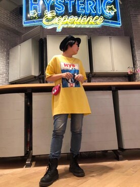 「アニマル」｜「アイテム（財布/小物）」を使った、SHIMIZUさん（レディース・148cm）の春コーディネート