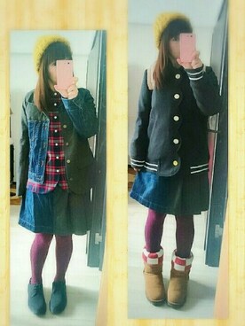 「にゃー」｜「アイテム（福袋/福箱）」を使った、みはるさん（レディース・152cm）の冬コーディネート