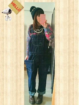 「keisuke kanda（ケイスケカンダ）のアイテム（ワンピース/ドレス）」を使った、みはるさん（レディース・152cm）の冬コーディネート