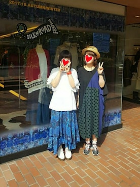 みはるさん（レディース・152cm）の夏コーディネート