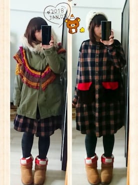 みはるさん(レディース・152cm)の冬コーディネート