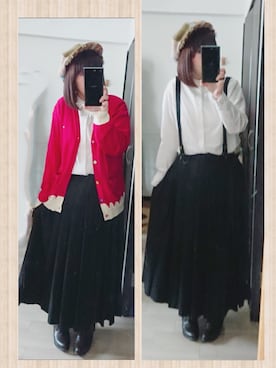 「FRAPBOIS」｜「アイテム（キャスケット）」を使った、みはるさん（レディース・152cm）の冬コーディネート