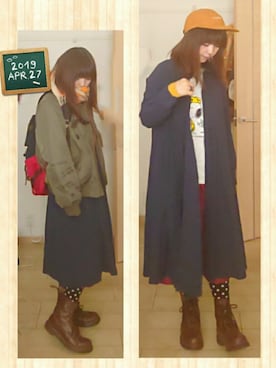 「Candy Stripper」｜「アイテム（その他）」を使った、みはるさん（レディース・152cm）の春コーディネート