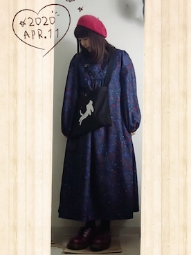 「override 」｜「アイテム（その他）」を使った、みはるさん（レディース・152cm）の春コーディネート