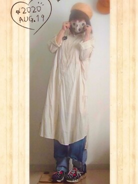 「RNA」｜「アイテム（その他）」を使った、みはるさん（レディース・152cm）の夏コーディネート