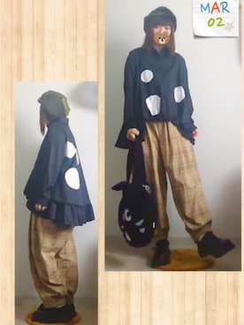 「FRAPBOIS」｜「アイテム（ブーツ）」を使った、みはるさん（レディース・152cm）の春コーディネート