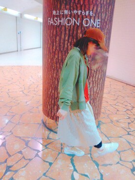 a.mさん（レディース・153cm）の秋コーディネート