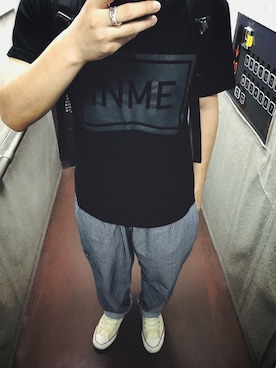 「allstar」｜「アイテム（Tシャツ/カットソー）」を使った、roukodamaさん（メンズ・167cm）の夏コーディネート