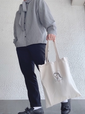「SVEC（シュベック）のアイテム（ローファー）」を使った、ギルベルトさん（メンズ・166cm）の春コーディネート