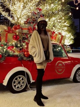 「新年一発目」｜「アイテム（ワンピース/ドレス）」を使った、ピングー🇹🇼さん（レディース・163cm）の冬コーディネート