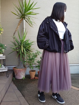 Riさん（レディース・158cm）の春コーディネート