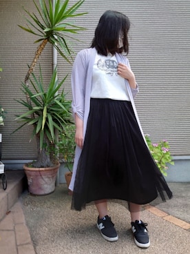 「Coquette（コケット）のアイテム」を使った、Riさん（レディース・158cm）の春コーディネート