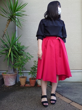 Riさん（レディース・158cm）の夏コーディネート