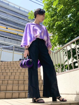 「ウエストイン」｜ZAWAさん（レディース・164cm）の春コーディネート