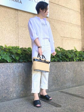 ZAWAさん（レディース・164cm）の夏コーディネート