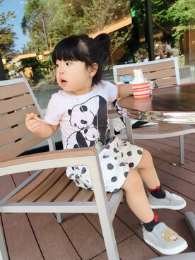 mamechanyyさん（キッズ・90cm）の秋コーディネート