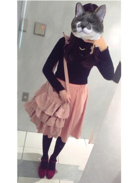 mikinyanさん(レディース・156cm)の冬コーディネート