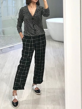 「BEAMS（ビームス）のアイテム（その他シューズ）」を使った、rioさん（レディース・157cm）の冬コーディネート