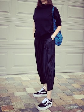 「me（ミイ）のアイテム（バッグ）」を使った、rioさん（レディース・157cm）の秋コーディネート