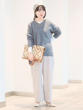 駒谷さん(レディース・160cm)の冬コーディネート