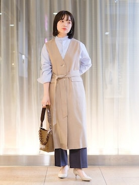 駒谷さん（レディース・160cm）の春コーディネート