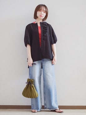 駒谷さん（レディース・160cm）の夏コーディネート