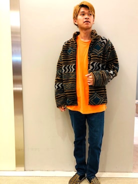 小野　隼ノ介さん（メンズ・178cm）の秋コーディネート