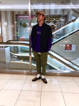 小野　隼ノ介さん（メンズ・178cm）の春コーディネート