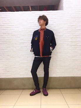 小野 隼ノ介さん(メンズ・178cm)の春コーディネート