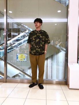 小野　隼ノ介さん（メンズ・178cm）の春コーディネート