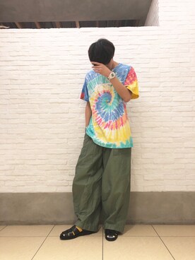 小野 隼ノ介さん(メンズ・178cm)の夏コーディネート