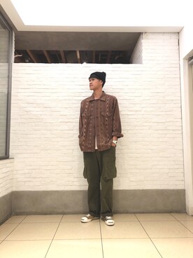 小野 隼ノ介さん(メンズ・178cm)の秋コーディネート