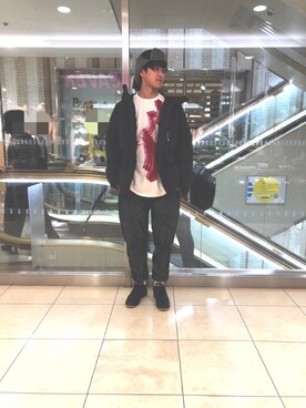 小野　隼ノ介さん（メンズ・178cm）の秋コーディネート